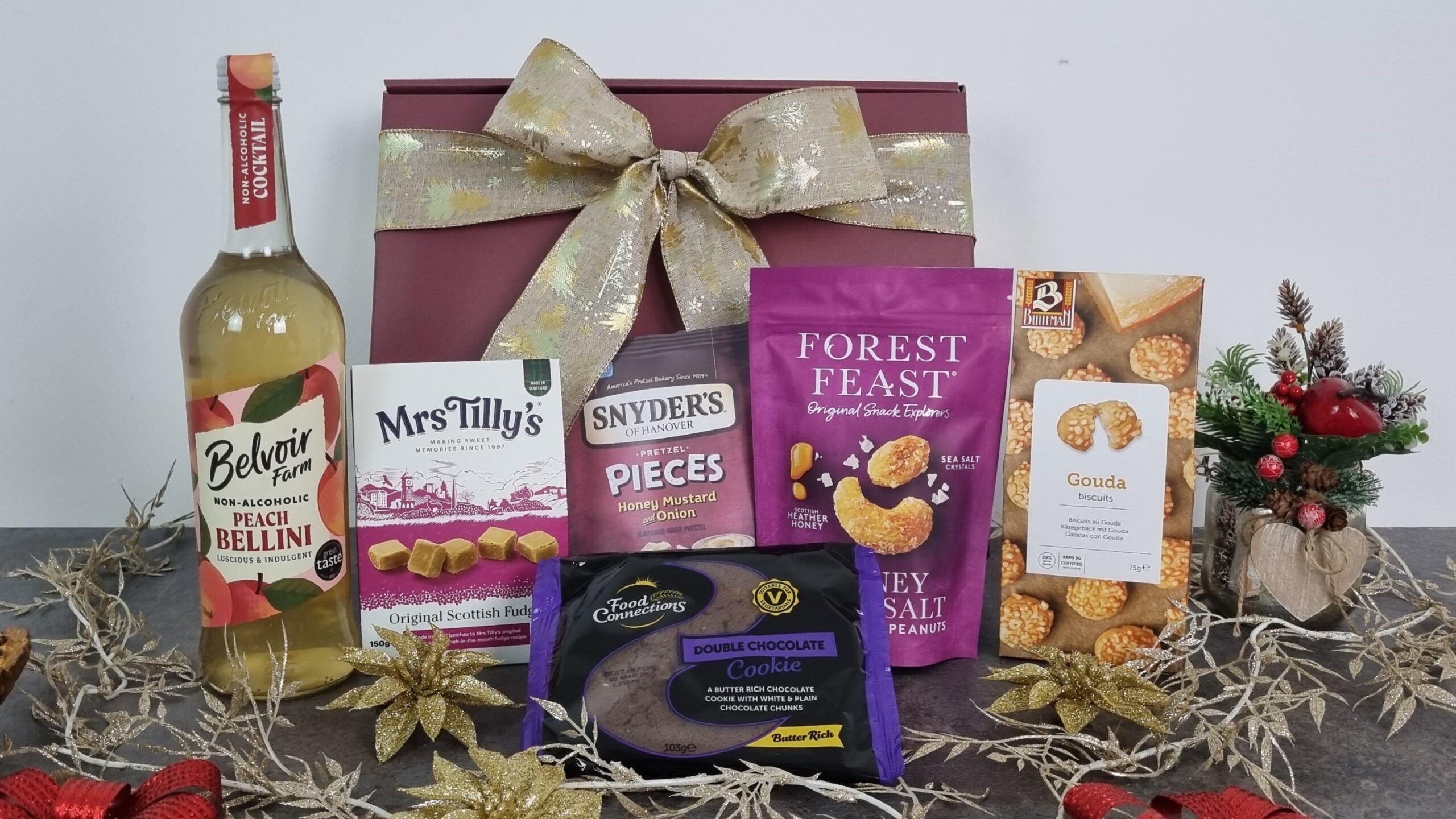 Tasty Treats Gift Box with Peach Bellini